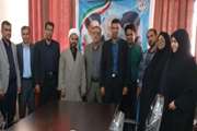 دیدار رئیس اداره دامپزشکی با ریاست اداره تبلیغات اسلامی شهرستان نرماشیر 